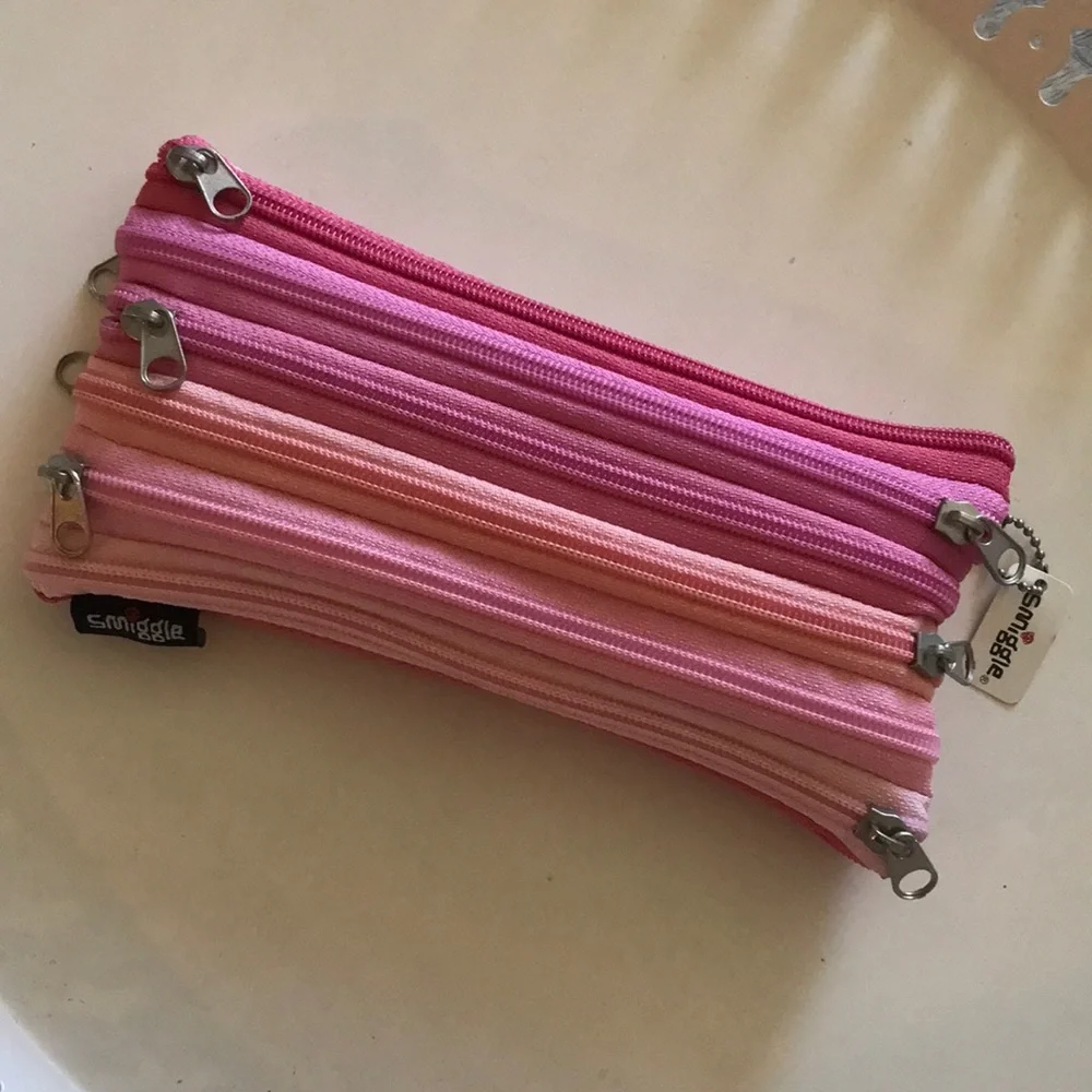 NWT zipper pencil case or cosmetic bag